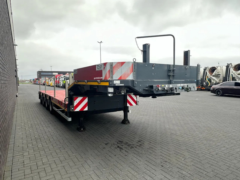 SCHEUERLE EUROAXLE 1T4 4 ASSER UITSCHUIFBARE SEMIE MET 12 TONS HYDRAULICHE EURO ASSEN HYDRAULICH GESTUURD SEMI-DIEPLADER / TIEFLADER / LO - Низкорамный полуприцеп: фото 5 SCHEUERLE EUROAXLE 1T4 4 ASSER UITSCHUIFBARE SEMIE MET 12 TONS HYDRAULICHE EURO ASSEN HYDRAULICH GESTUURD SEMI-DIEPLADER / TIEFLADER / LO - Низкорамный полуприцеп: фото 5