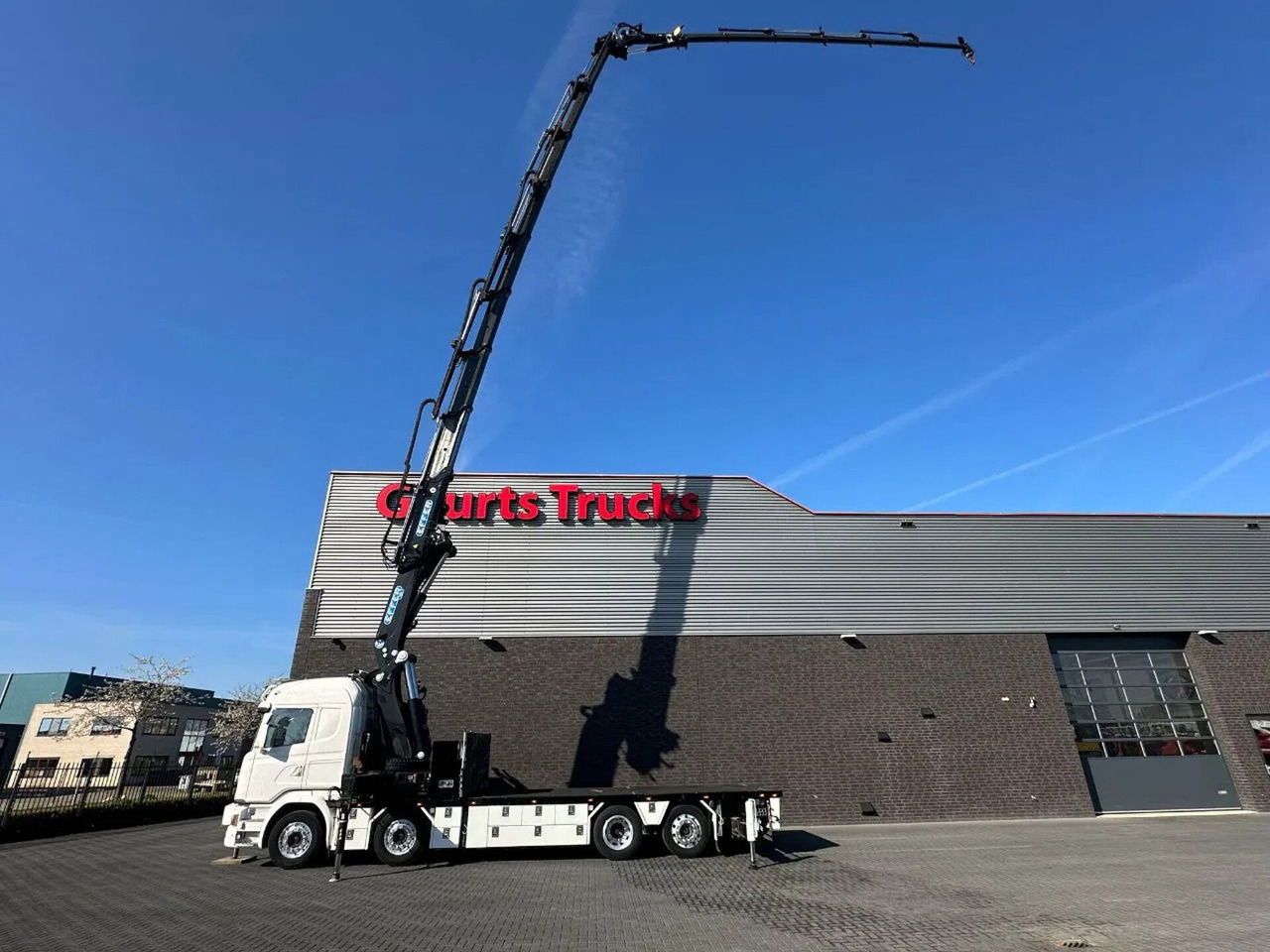 Scania G490 LB8X2*6HNB MET EFFER 955/8S +JIB 6S KRAAN / - Автоманипулятор: фото 4 Scania G490 LB8X2*6HNB MET EFFER 955/8S +JIB 6S KRAAN / - Автоманипулятор: фото 4