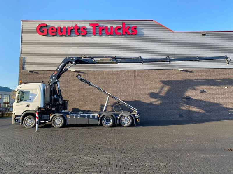 Scania G500 NGS 8X2 MET 3 ZIJDIGE KABELSYSTEEM + HIAB 362 EP-5 KRAAN/KRAN/CRANE/GRUA - Тросовый мультилифт, Автоманипулятор: фото 1 Scania G500 NGS 8X2 MET 3 ZIJDIGE KABELSYSTEEM + HIAB 362 EP-5 KRAAN/KRAN/CRANE/GRUA - Тросовый мультилифт, Автоманипулятор: фото 1
