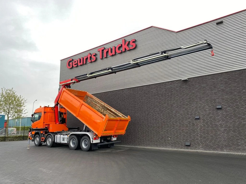 Scania R650 V8 NGS XT 8X4 + KIPPER + FASSI F275A.2.25 KRAAN/KRAN/CRANE/GRUA - Самосвал, Автоманипулятор: фото 3 Scania R650 V8 NGS XT 8X4 + KIPPER + FASSI F275A.2.25 KRAAN/KRAN/CRANE/GRUA - Самосвал, Автоманипулятор: фото 3