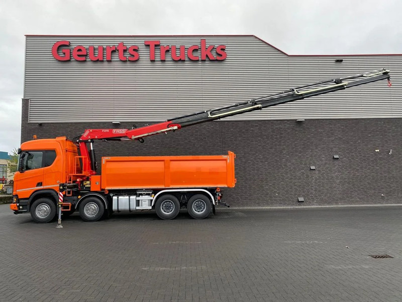 Scania R650 V8 NGS XT 8X4 + KIPPER + FASSI F275A.2.25 KRAAN/KRAN/CRANE/GRUA - Самосвал, Автоманипулятор: фото 5 Scania R650 V8 NGS XT 8X4 + KIPPER + FASSI F275A.2.25 KRAAN/KRAN/CRANE/GRUA - Самосвал, Автоманипулятор: фото 5