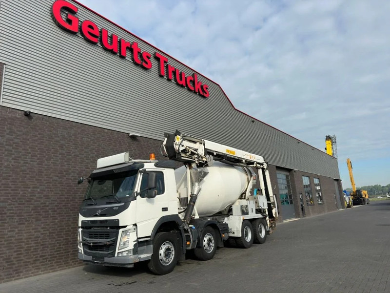 Volvo FM 410 8X4 + STETTER 9 M3 MIXER/MISCHER + THEAM 15 M TRANSPORTBAND/BELT - Автобетоносмеситель: фото 2 Volvo FM 410 8X4 + STETTER 9 M3 MIXER/MISCHER + THEAM 15 M TRANSPORTBAND/BELT - Автобетоносмеситель: фото 2