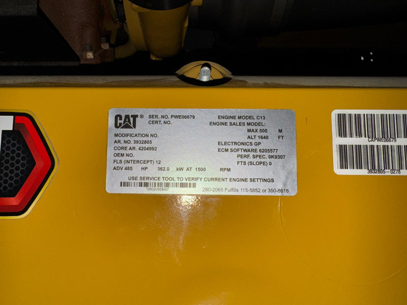 Новый Электрогенератор Caterpillar Caterpillar DE400E0 - C13 - 400 kVA Generator: фото 20