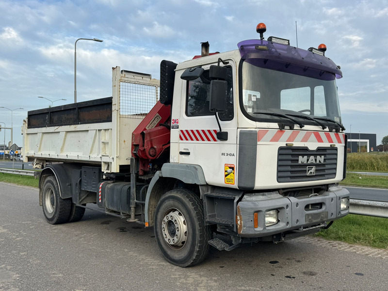 MAN 19.310 4x2 Kipper with HMF 1463K2 Crane - Самосвал, Автоманипулятор: фото 2 MAN 19.310 4x2 Kipper with HMF 1463K2 Crane - Самосвал, Автоманипулятор: фото 2