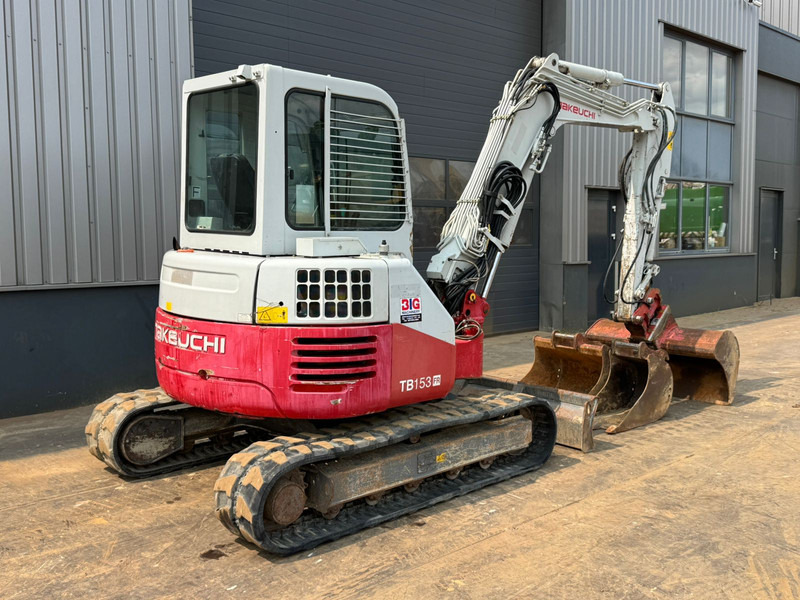 Takeuchi TB153FR - Гусеничный экскаватор: фото 4 Takeuchi TB153FR - Гусеничный экскаватор: фото 4