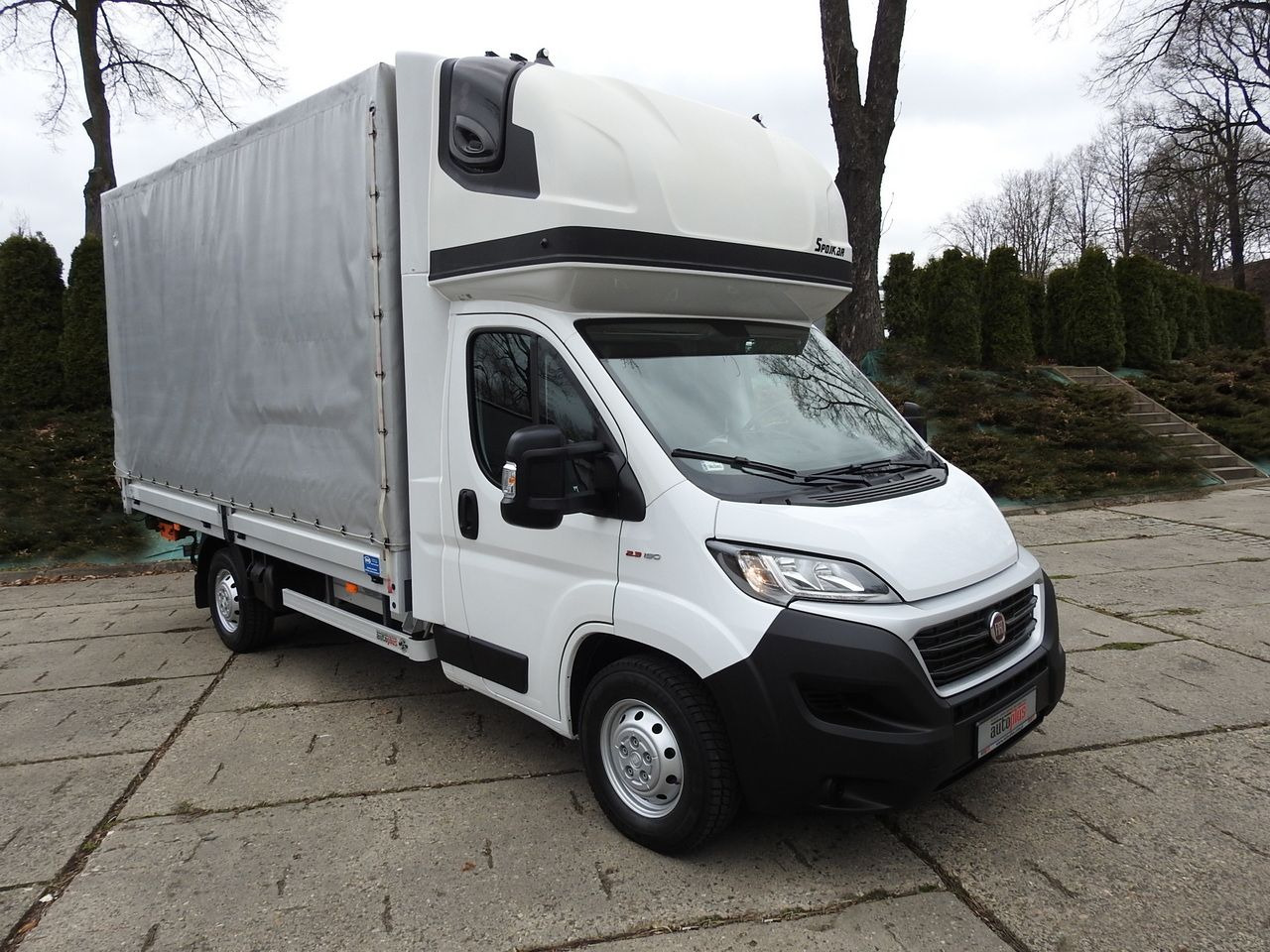 Тентованный фургон FIAT DUCATO TARPAULIN LIFT 8 PALLETS WEBASTO CRUISE CONTROL AIR CONDITIONING  150HP: фото 24
