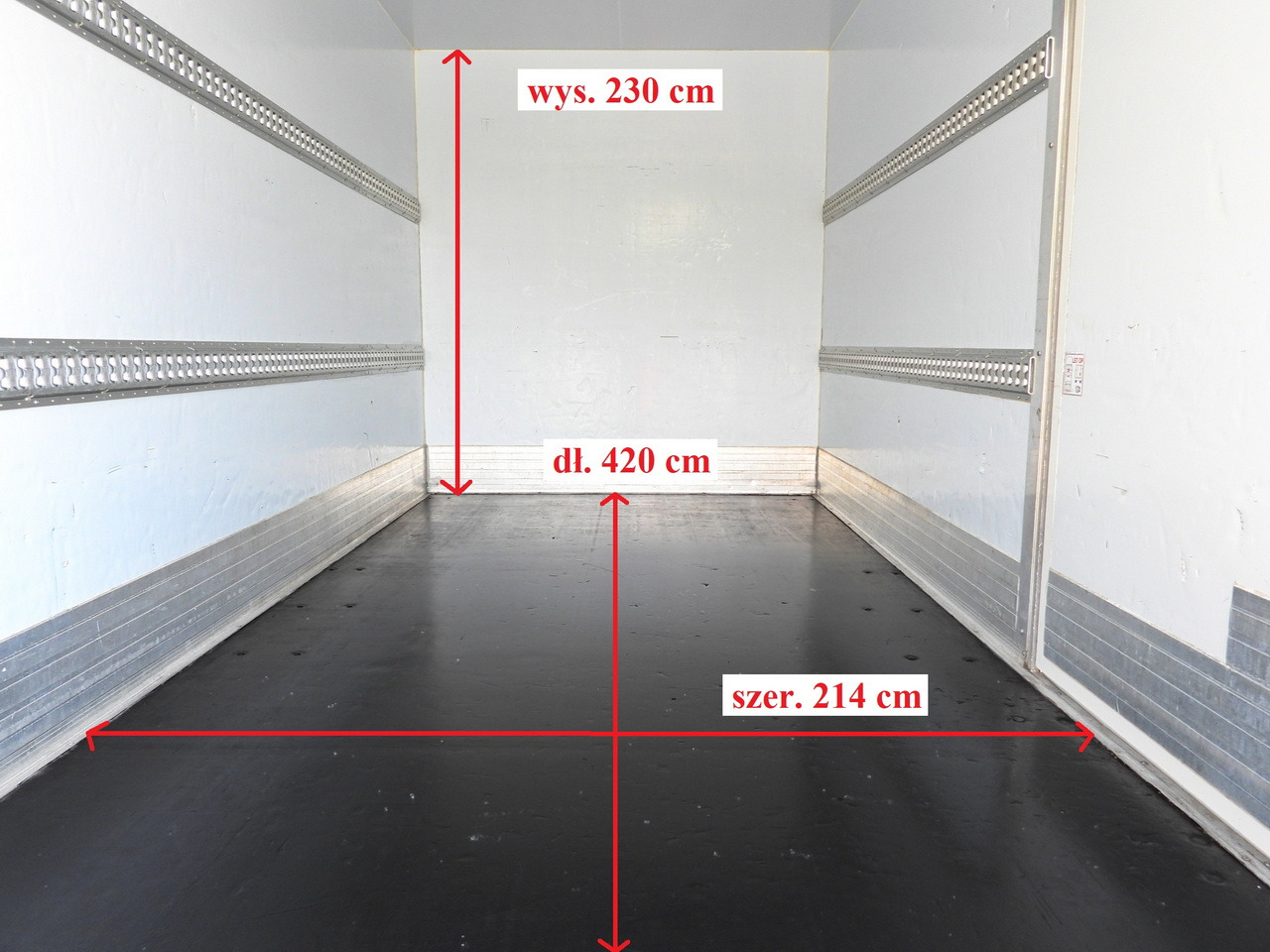 Фургон с закрытым кузовом FORD TRANSIT  BOX LIFT 8 PALLETS CRUISE CONTROL LED LIGHTS AIR CONDITIONING  130HP: фото 13