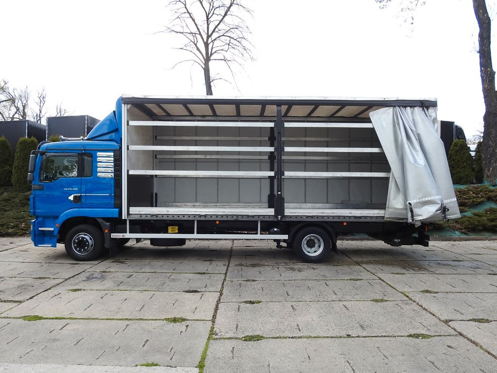 Тентованный грузовик MAN TGM PRITSCHE PLANE 18 PALETTEN AUFZUG: фото 7