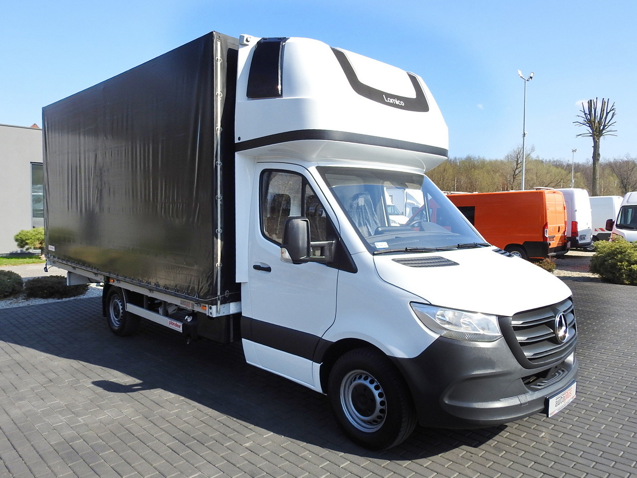 MERCEDES SPRINTER 316  TARPAULIN 10 PALLETS WEBASTO AIR CONDITIONING  165HP - Тентованный фургон: фото 4 MERCEDES SPRINTER 316  TARPAULIN 10 PALLETS WEBASTO AIR CONDITIONING  165HP - Тентованный фургон: фото 4