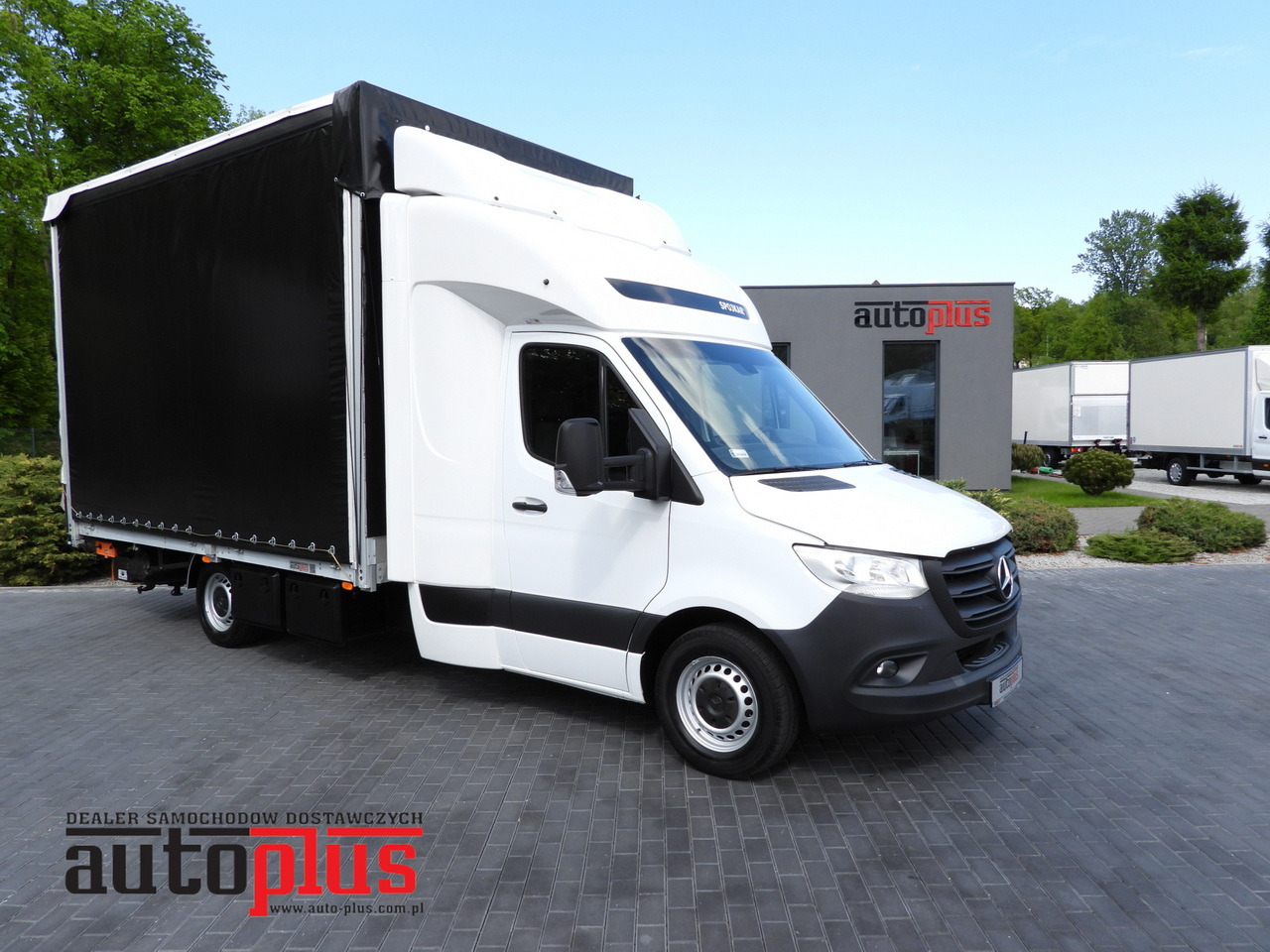 MERCEDES SPRINTER 316 TARPAULIN LIFT 10 PALLETS WEBASTO CRUISE CONTROL PNEUMATICS AIR CONDITIONING 160HP - Тентованный фургон: фото 1 MERCEDES SPRINTER 316 TARPAULIN LIFT 10 PALLETS WEBASTO CRUISE CONTROL PNEUMATICS AIR CONDITIONING 160HP - Тентованный фургон: фото 1