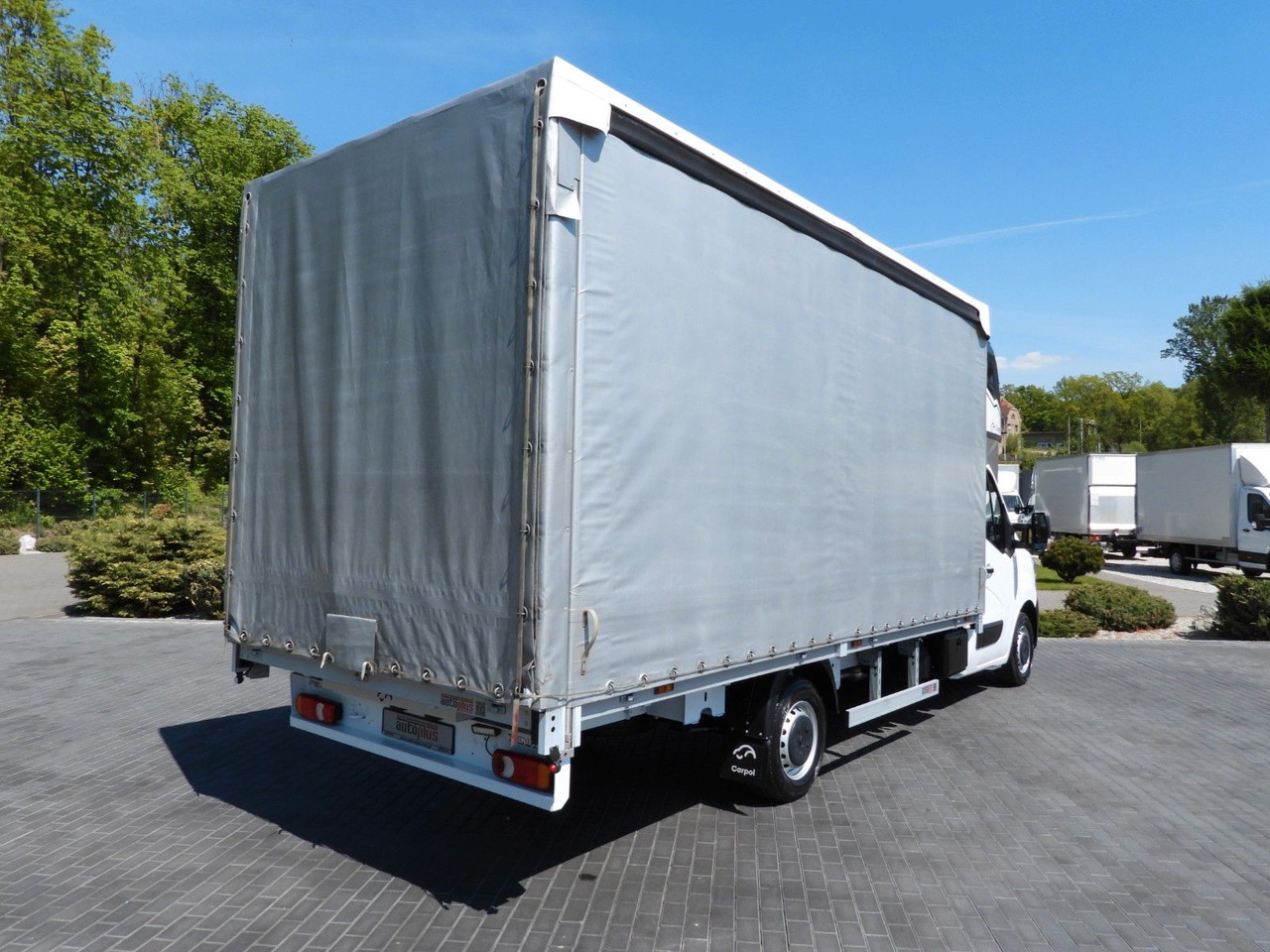 Renault MASTER PRITSCHE PLANE 10 PALETTEN WEBASTO A/C - Тентованный фургон: фото 3 Renault MASTER PRITSCHE PLANE 10 PALETTEN WEBASTO A/C - Тентованный фургон: фото 3