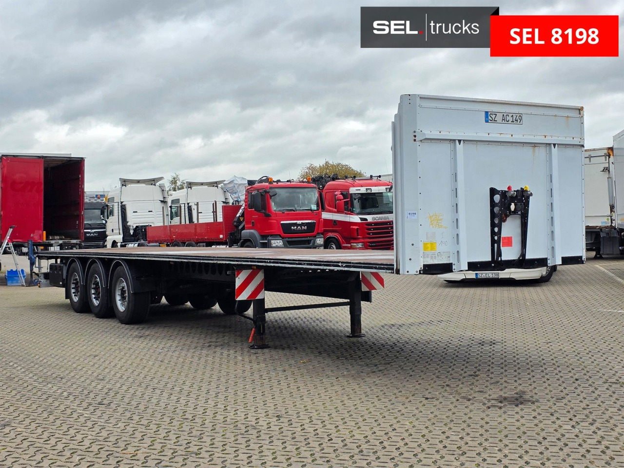 Berger SAPL24 / 4.290 kg !!!! - Полуприцеп бортовой/ Платформа: фото 3 Berger SAPL24 / 4.290 kg !!!! - Полуприцеп бортовой/ Платформа: фото 3