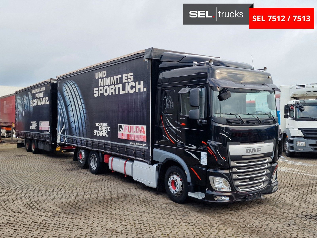 DAF XF 460 FAR / ZF Intarder / Durchladezug - Тентованный грузовик: фото 3 DAF XF 460 FAR / ZF Intarder / Durchladezug - Тентованный грузовик: фото 3