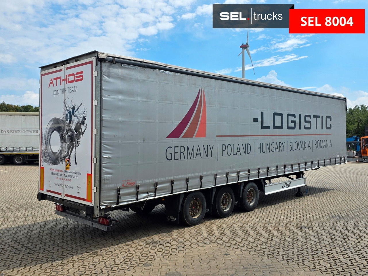 Fliegl SDS01 / Hubdach / EDSCHA / Mega / Liftachse - Тентованный полуприцеп: фото 5 Fliegl SDS01 / Hubdach / EDSCHA / Mega / Liftachse - Тентованный полуприцеп: фото 5