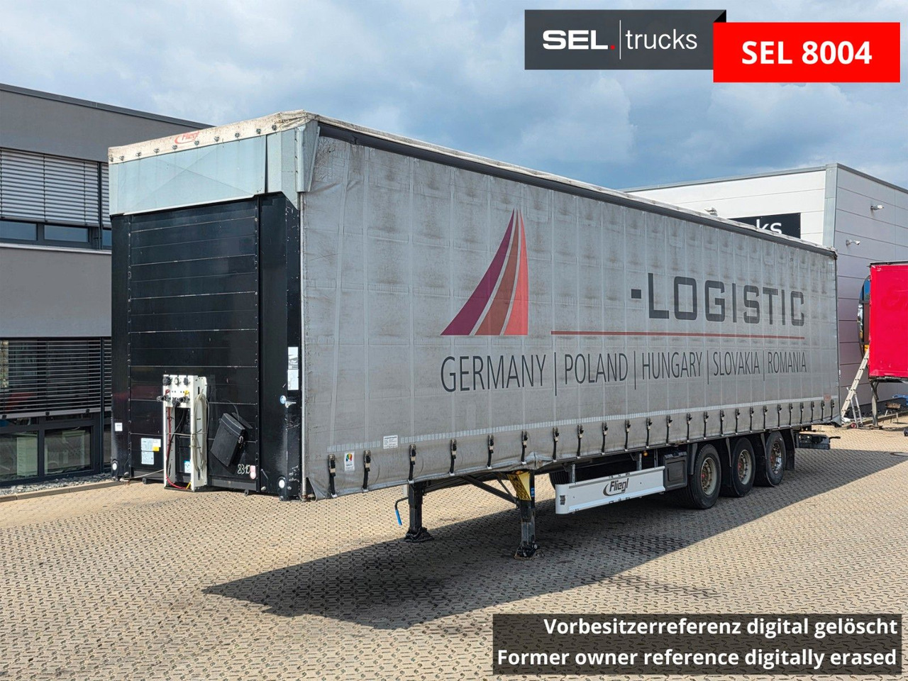 Fliegl SDS01 / Hubdach / EDSCHA / Mega / Liftachse - Тентованный полуприцеп: фото 1 Fliegl SDS01 / Hubdach / EDSCHA / Mega / Liftachse - Тентованный полуприцеп: фото 1