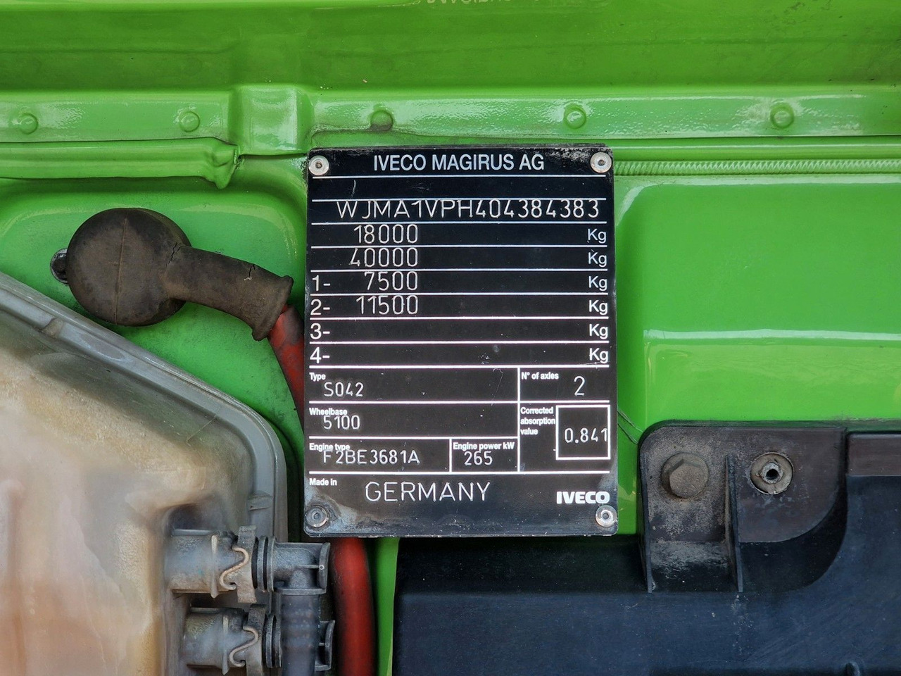 Грузовик с закрытым кузовом Iveco Stralis 360 / Ladebordwand: фото 15