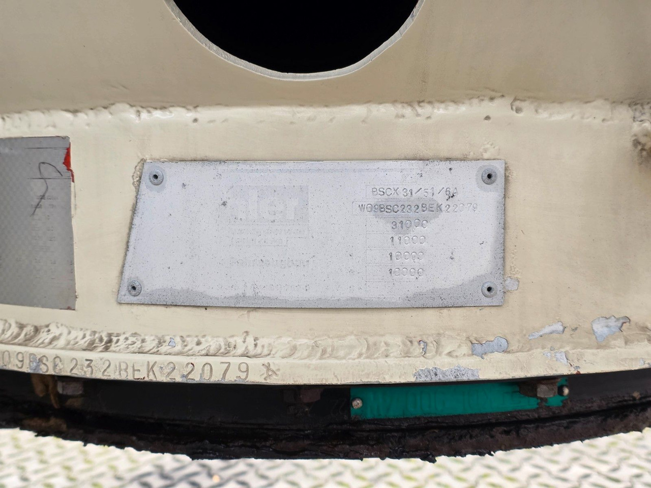 Полуприцеп цистерна для сыпучих грузов Köhler BSCX31/51/A  / 51.000 l / Lenkachse: фото 47