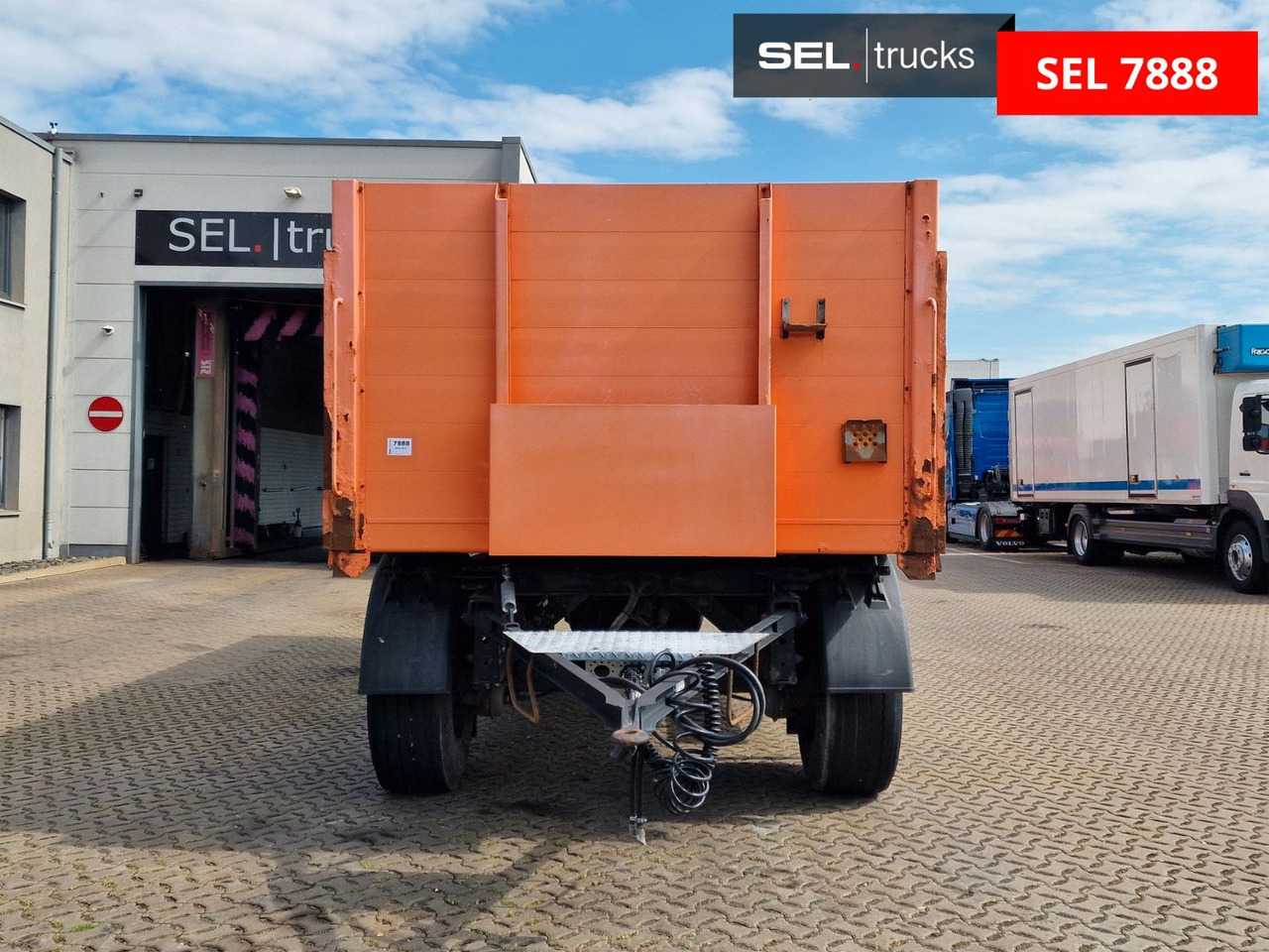 Krone AZ / Baustoff / 40 mm - Прицеп бортовой/ Платформа: фото 2 Krone AZ / Baustoff / 40 mm - Прицеп бортовой/ Платформа: фото 2