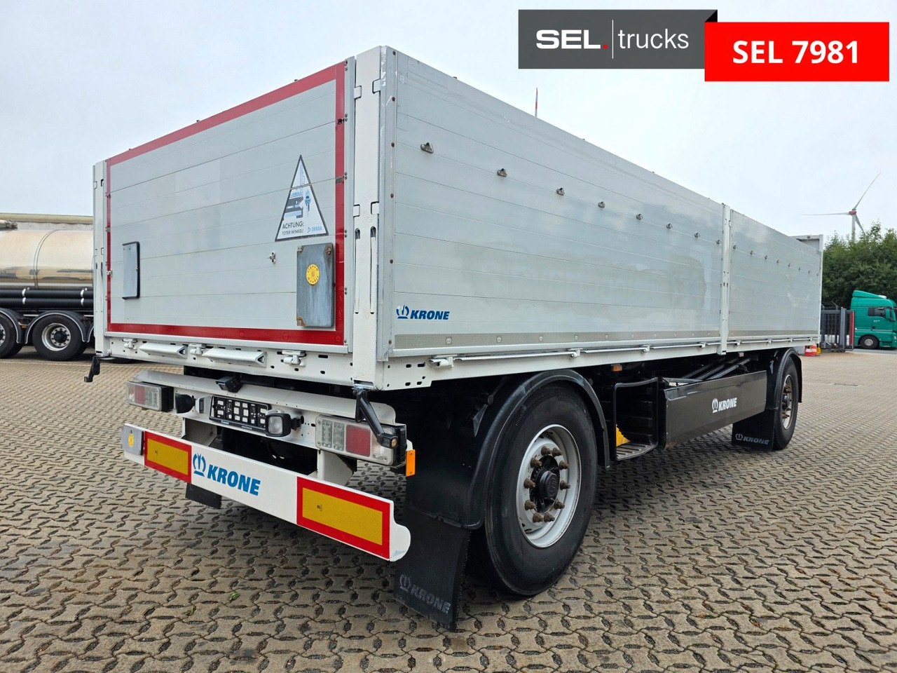 Krone AZ / Baustoff - Прицеп бортовой/ Платформа: фото 5 Krone AZ / Baustoff - Прицеп бортовой/ Платформа: фото 5