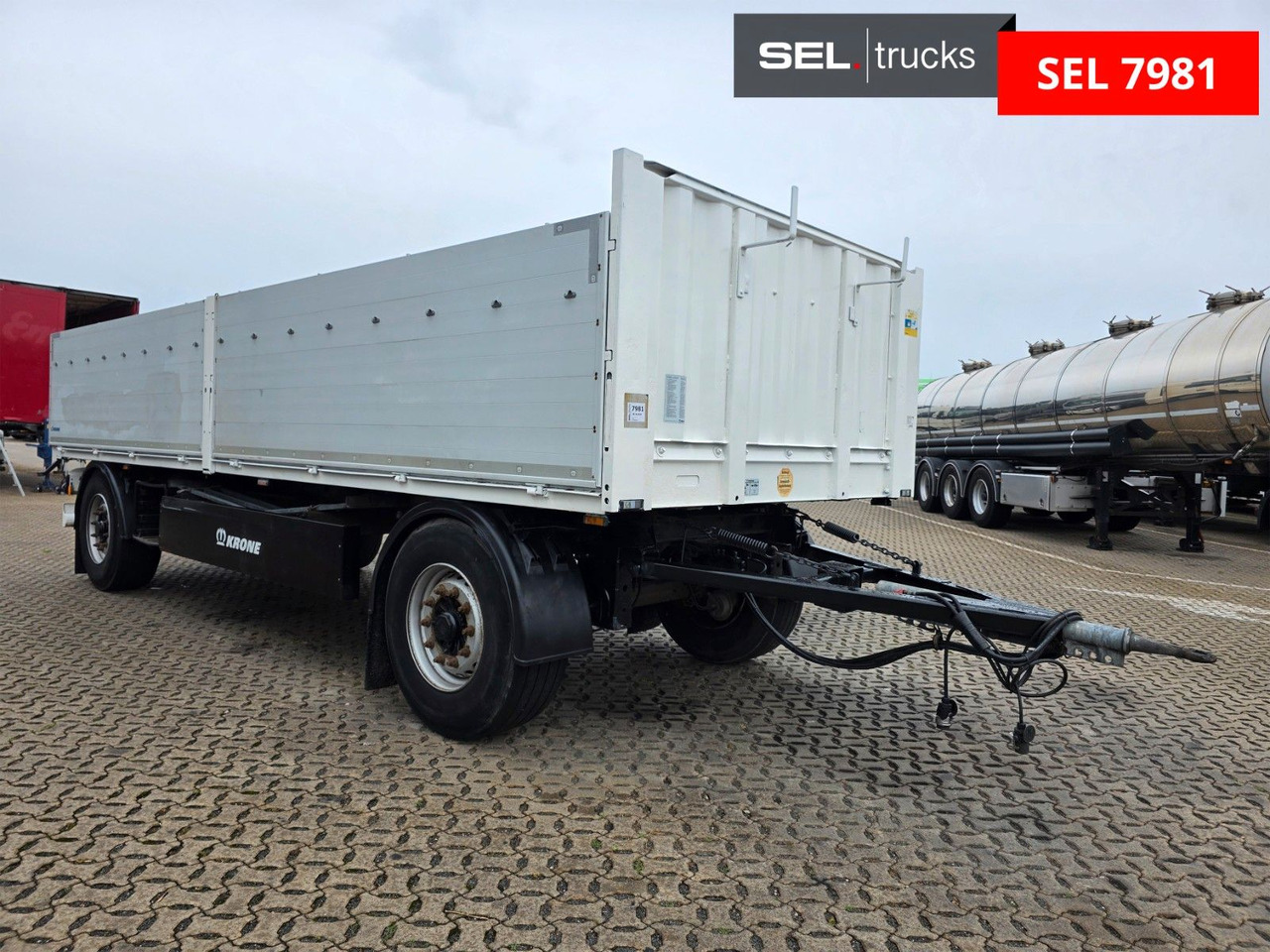 Krone AZ / Baustoff - Прицеп бортовой/ Платформа: фото 3 Krone AZ / Baustoff - Прицеп бортовой/ Платформа: фото 3