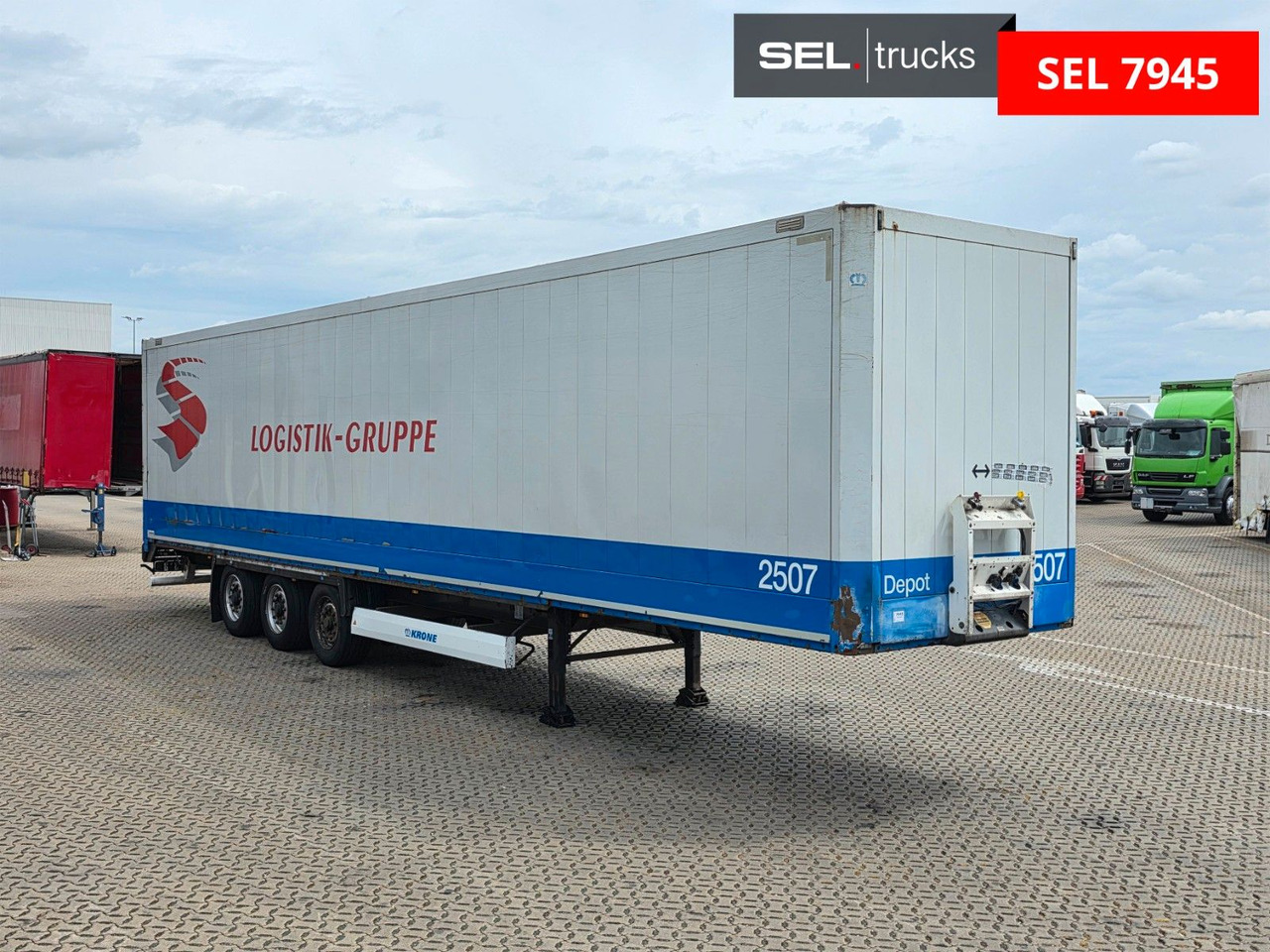 Krone SD / Textil / Liftachse - Полуприцеп-фургон: фото 3 Krone SD / Textil / Liftachse - Полуприцеп-фургон: фото 3