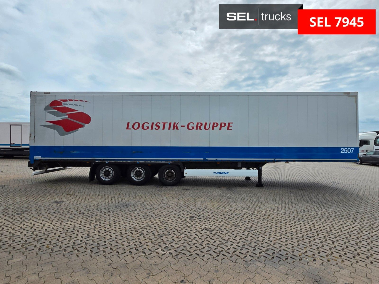 Krone SD / Textil / Liftachse - Полуприцеп-фургон: фото 4 Krone SD / Textil / Liftachse - Полуприцеп-фургон: фото 4