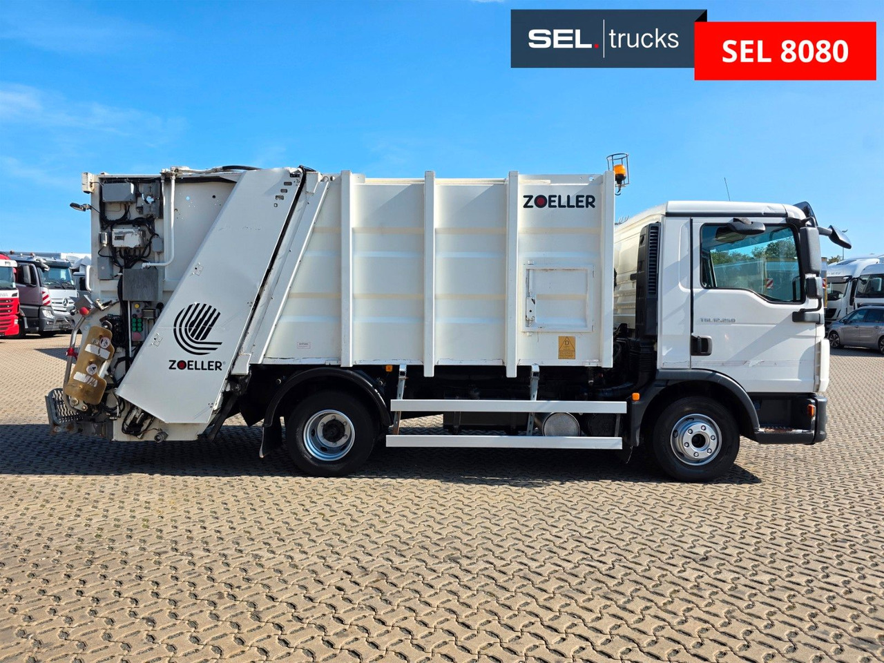 MAN TGL 12.250 4X2 BL - Мусоровоз: фото 4 MAN TGL 12.250 4X2 BL - Мусоровоз: фото 4