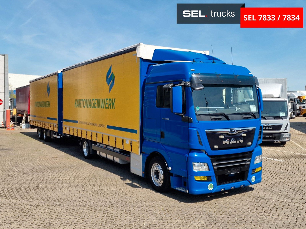 MAN TGX 18.500 4X2 LL-U / Intarder/Durchlade/Hubdach - Тентованный грузовик: фото 3 MAN TGX 18.500 4X2 LL-U / Intarder/Durchlade/Hubdach - Тентованный грузовик: фото 3