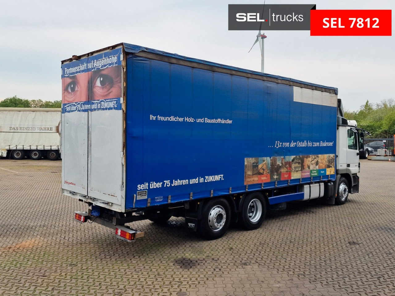 Mercedes-Benz Actros 2541 / Lenkachse / Liftachse / V6 - Тентованный грузовик: фото 5 Mercedes-Benz Actros 2541 / Lenkachse / Liftachse / V6 - Тентованный грузовик: фото 5