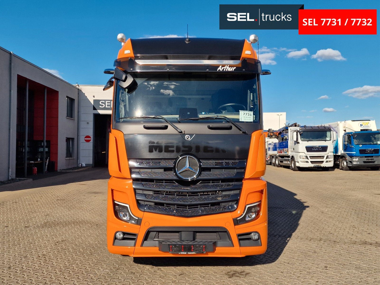Mercedes-Benz Actros 2548 / Retarder / Aluklappen / 6E - Тентованный грузовик: фото 2 Mercedes-Benz Actros 2548 / Retarder / Aluklappen / 6E - Тентованный грузовик: фото 2