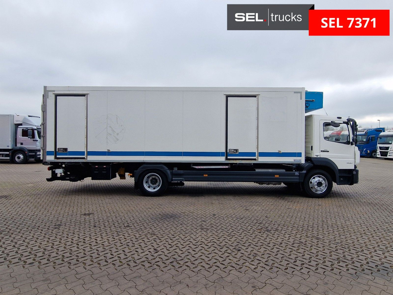 Mercedes-Benz Atego 1530 / Ladebordwand / Frigoblock FK25L - Рефрижератор: фото 4 Mercedes-Benz Atego 1530 / Ladebordwand / Frigoblock FK25L - Рефрижератор: фото 4