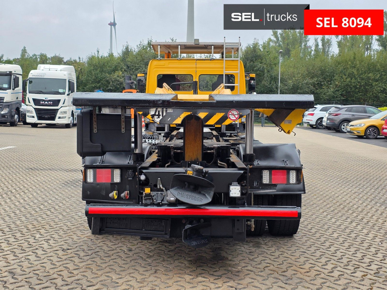 Грузовик-контейнеровоз/ Сменный кузов Mercedes-Benz Kamag WBH 25 / Umsetzer Sattelplatte: фото 6 Грузовик-контейнеровоз/ Сменный кузов Mercedes-Benz Kamag WBH 25 / Umsetzer Sattelplatte: фото 6