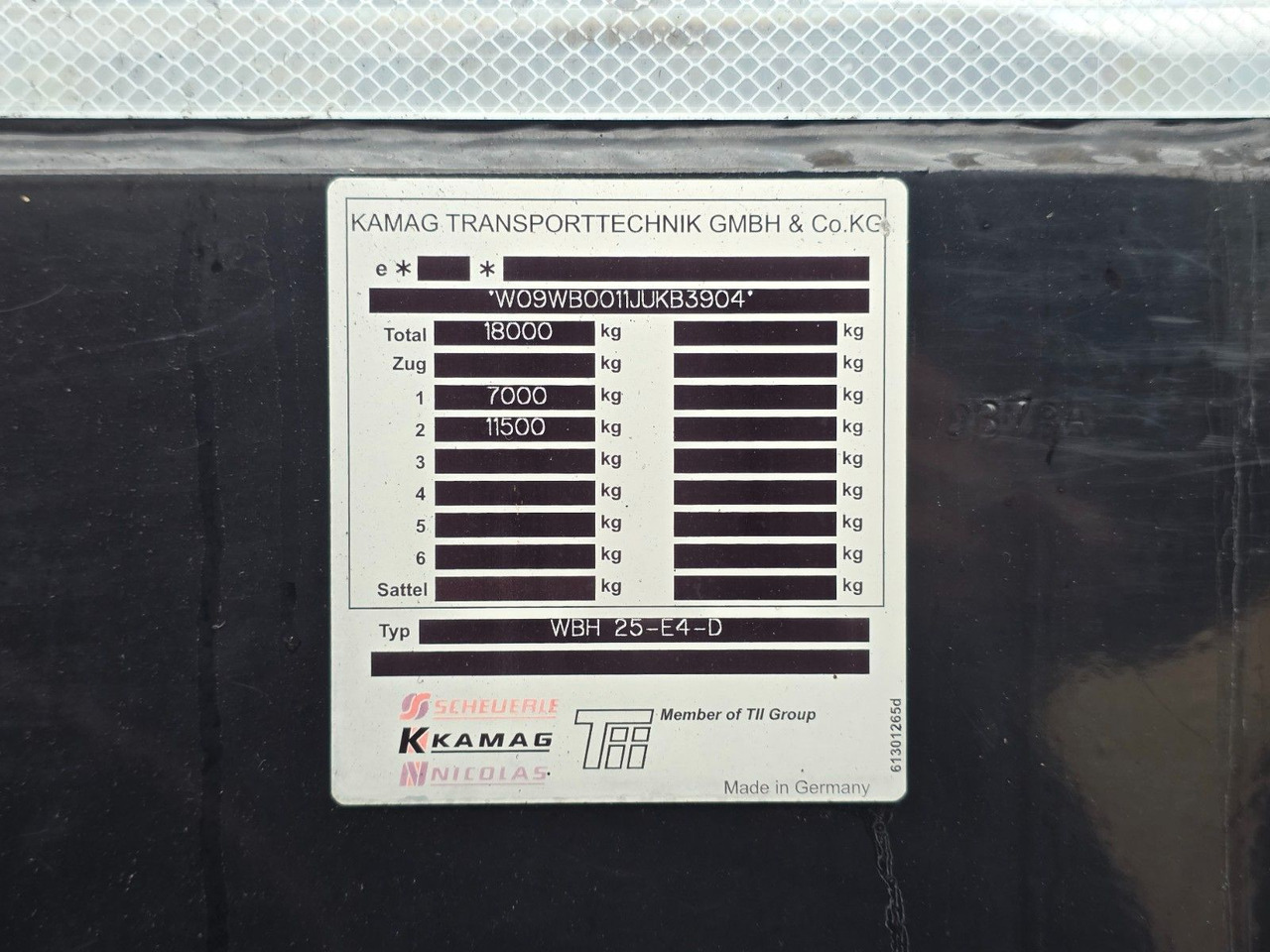 Грузовик-контейнеровоз/ Сменный кузов Mercedes-Benz Kamag WBH 25 / Umsetzer Sattelplatte: фото 12 Грузовик-контейнеровоз/ Сменный кузов Mercedes-Benz Kamag WBH 25 / Umsetzer Sattelplatte: фото 12