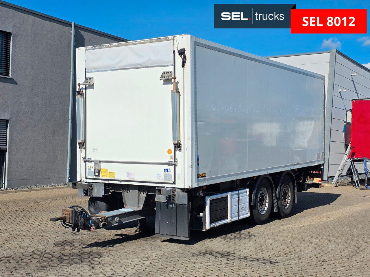 ROHR RZK/18 IV / Ladebordwand / Carrier Supra 850U - Прицеп-рефрижератор: фото 1 ROHR RZK/18 IV / Ladebordwand / Carrier Supra 850U - Прицеп-рефрижератор: фото 1