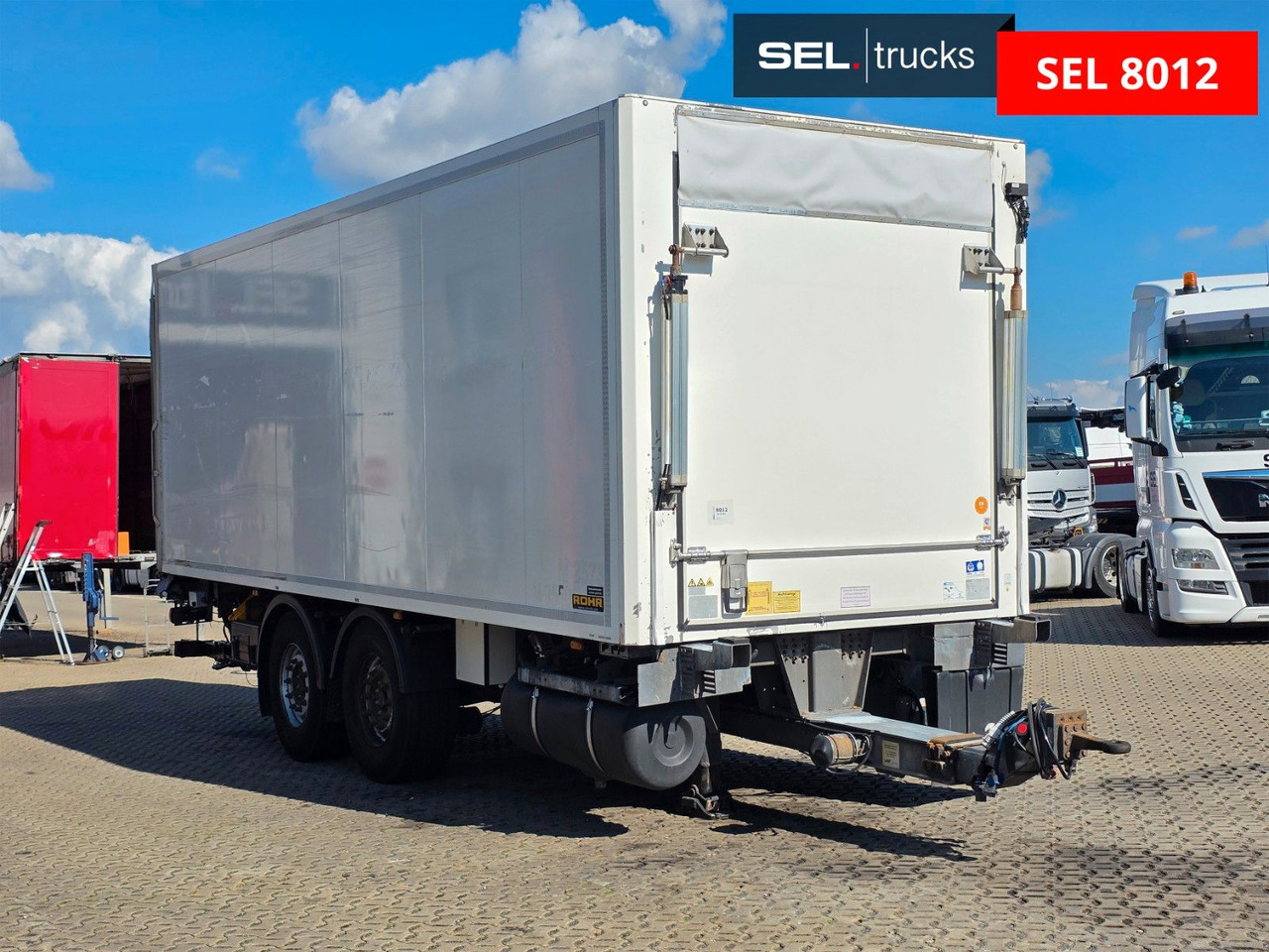 ROHR RZK/18 IV / Ladebordwand / Carrier Supra 850U - Прицеп-рефрижератор: фото 3 ROHR RZK/18 IV / Ladebordwand / Carrier Supra 850U - Прицеп-рефрижератор: фото 3
