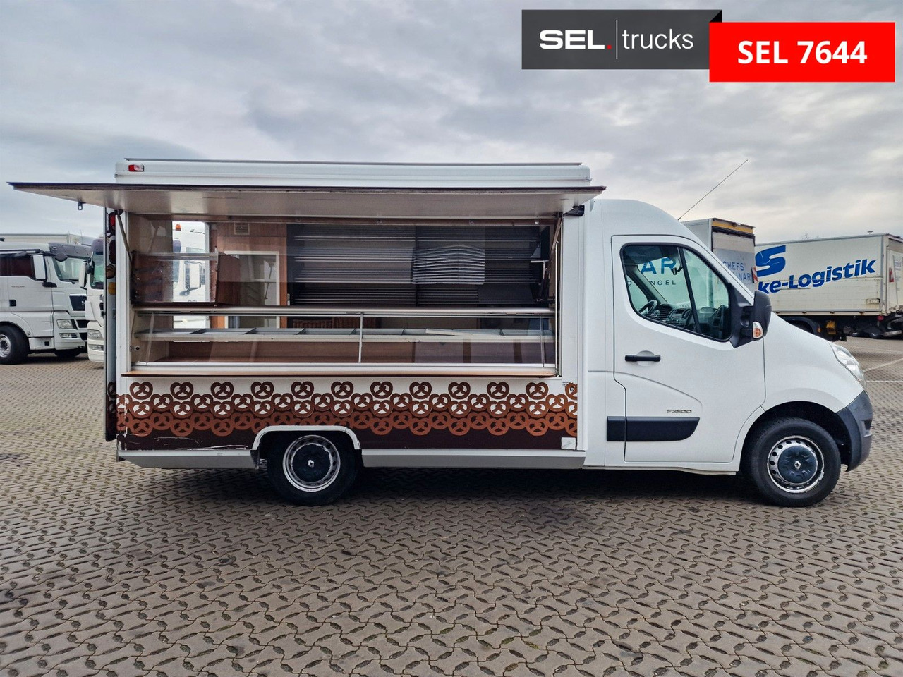Renault Master F3500 dCi 100 / Bäckerei - Торговый грузовик: фото 1 Renault Master F3500 dCi 100 / Bäckerei - Торговый грузовик: фото 1