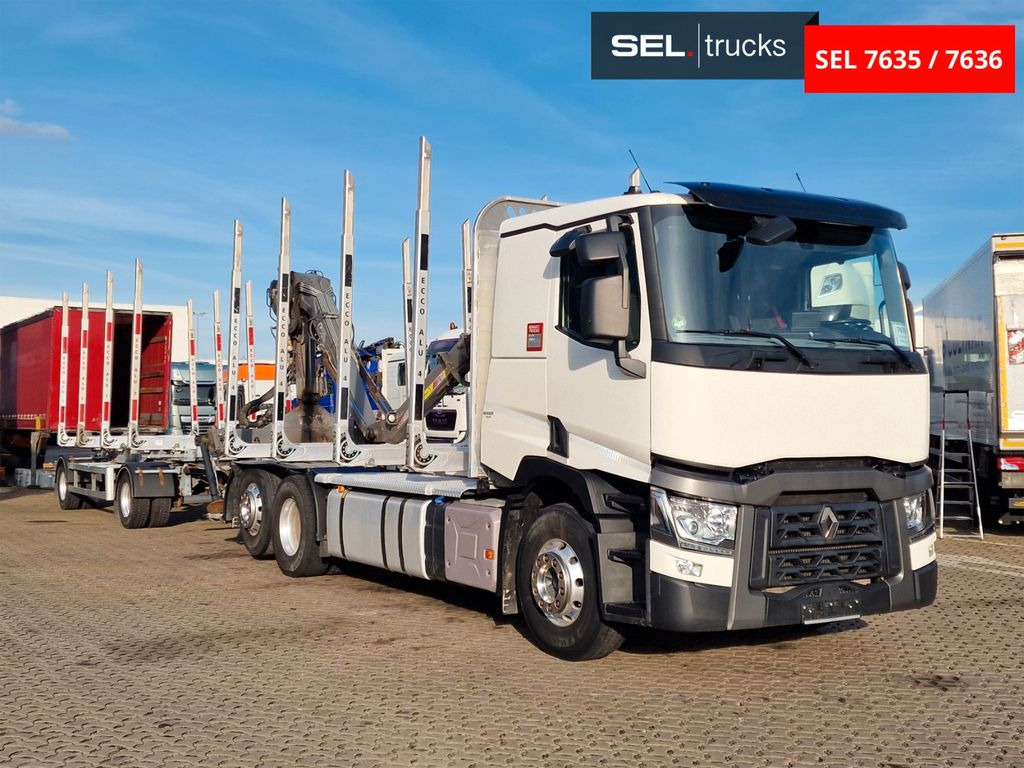 Renault T 520 / Alu-Felgen / Euro 6D / Liftachse - Лесовоз, Автоманипулятор: фото 3 Renault T 520 / Alu-Felgen / Euro 6D / Liftachse - Лесовоз, Автоманипулятор: фото 3