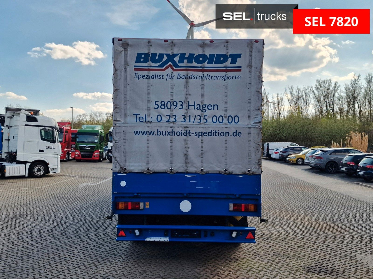 Тентованный полуприцеп Schmidt Hagen SPC/39/E/10,5 / Coilmulde / Lenk-Liftachse: фото 7 Тентованный полуприцеп Schmidt Hagen SPC/39/E/10,5 / Coilmulde / Lenk-Liftachse: фото 7