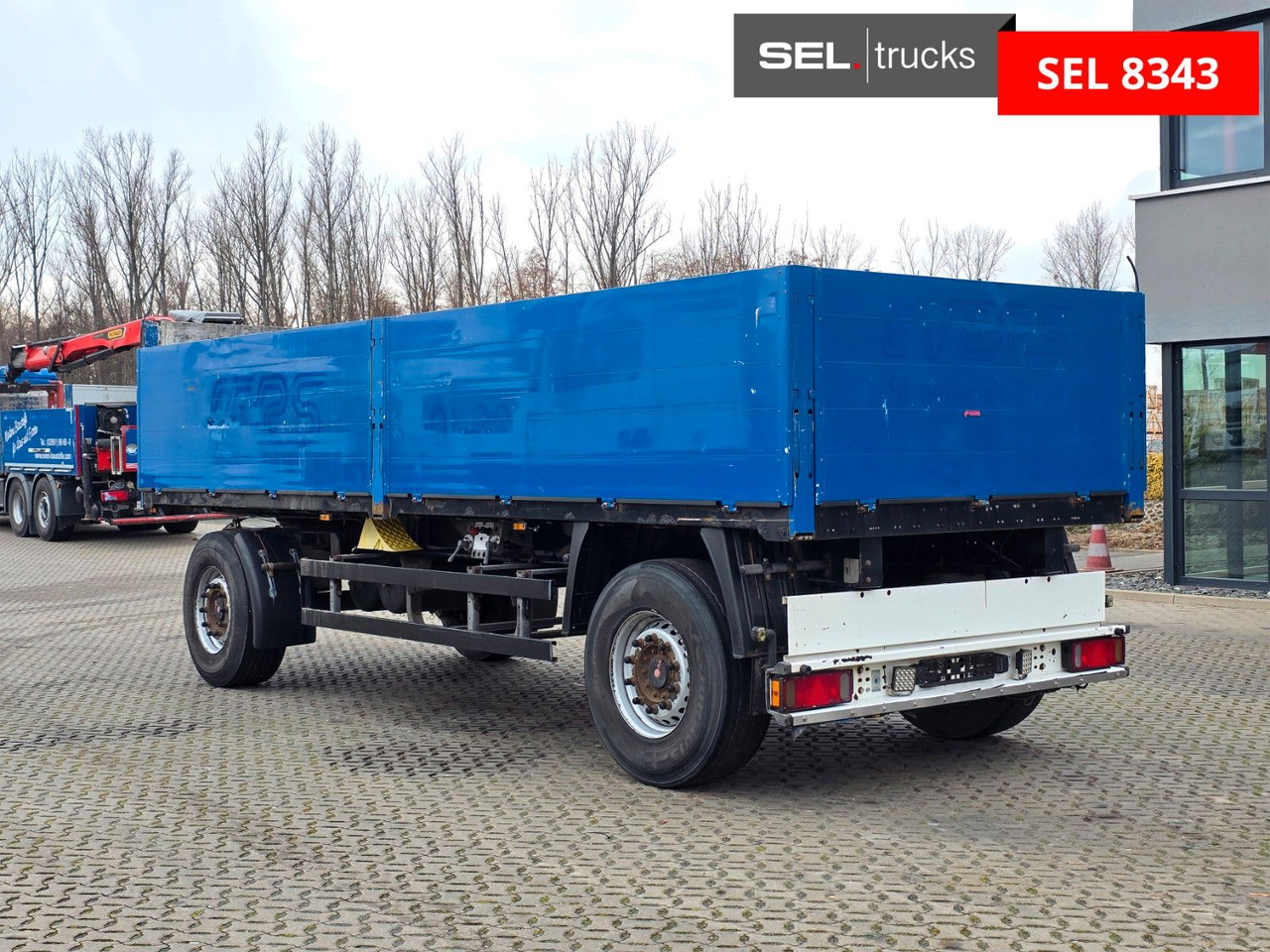 Прицеп бортовой/ Платформа Schmitz Cargobull Gotha APR 18 / Baustoff: фото 7