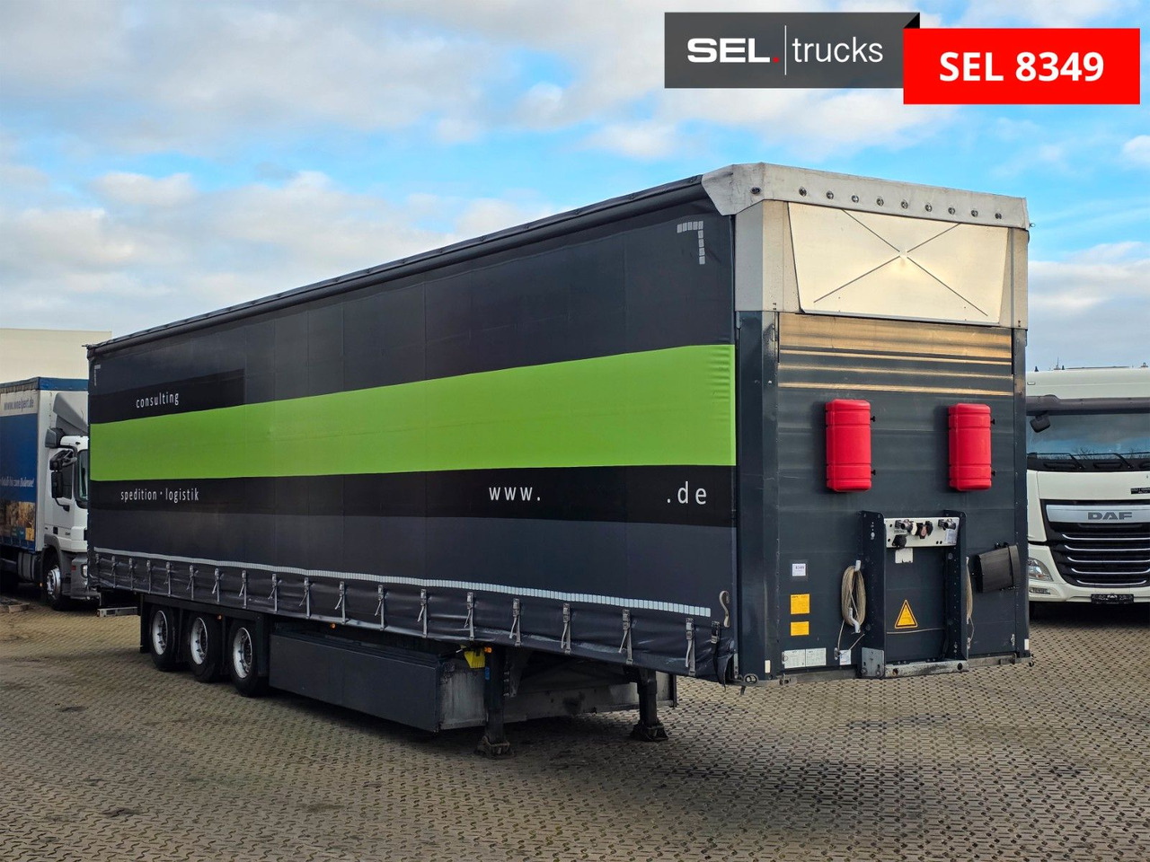 Schmitz Cargobull SCS 24/L - 13.62 Mega / Palettenkasten / Hubdach - Тентованный полуприцеп: фото 3 Schmitz Cargobull SCS 24/L - 13.62 Mega / Palettenkasten / Hubdach - Тентованный полуприцеп: фото 3