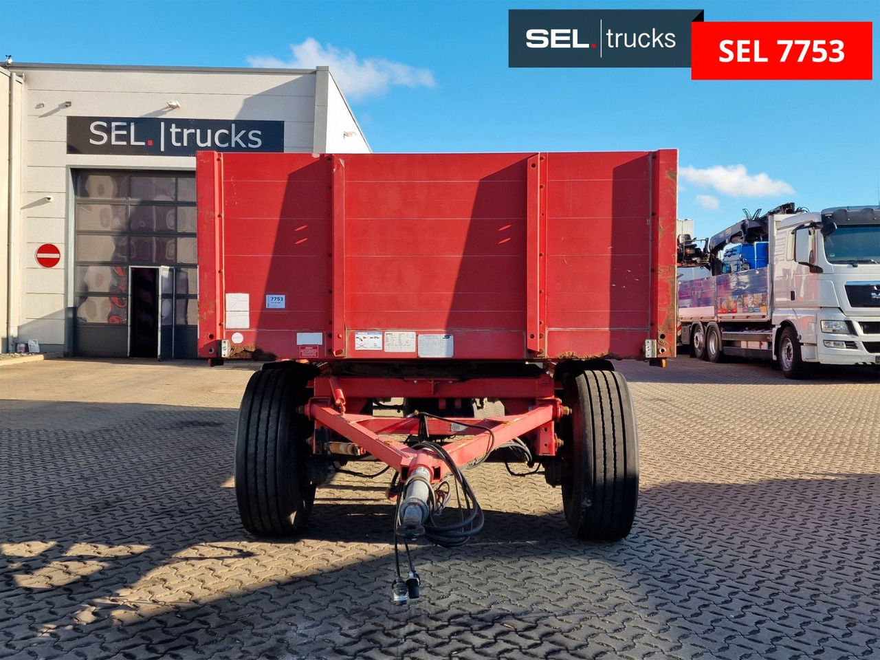 Schwarzmüller PA 2/E / Baustoff - Прицеп бортовой/ Платформа: фото 2 Schwarzmüller PA 2/E / Baustoff - Прицеп бортовой/ Платформа: фото 2