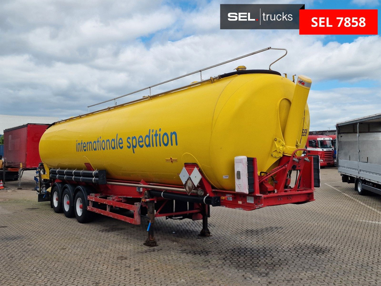 Spitzer K 2766 CAL GGVS / Kippsilo / 66m3 / ADR AT - Полуприцеп цистерна для сыпучих грузов: фото 3 Spitzer K 2766 CAL GGVS / Kippsilo / 66m3 / ADR AT - Полуприцеп цистерна для сыпучих грузов: фото 3
