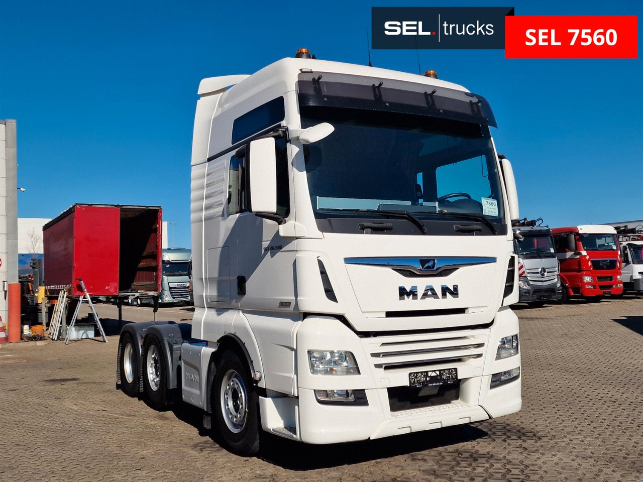 MAN TGX 26.580 6x2/4 BLS / Intarder Lenkachse - Тягач: фото 3 MAN TGX 26.580 6x2/4 BLS / Intarder Lenkachse - Тягач: фото 3