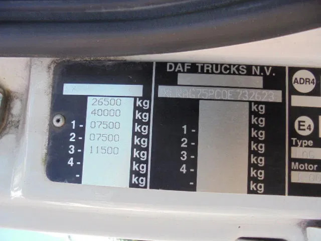 DAF CF 75.250 FAG 250 6X2 в лизинг DAF CF 75.250 FAG 250 6X2: фото 9