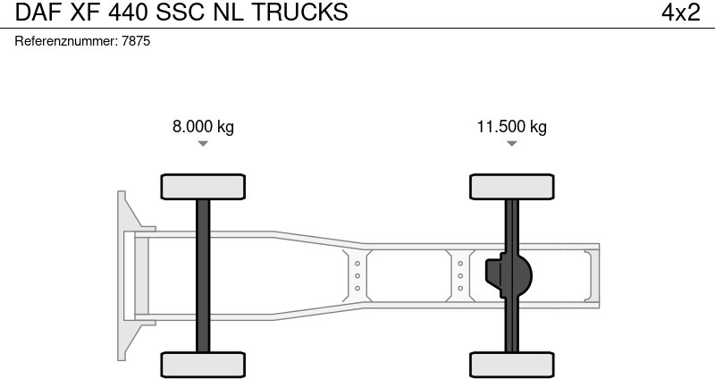 Тягач DAF XF 440 SSC NL TRUCKS: фото 18 Тягач DAF XF 440 SSC NL TRUCKS: фото 18