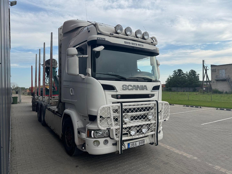 Scania R 730 + NARKO trailer - Лесовоз, Автоманипулятор: фото 2 Scania R 730 + NARKO trailer - Лесовоз, Автоманипулятор: фото 2