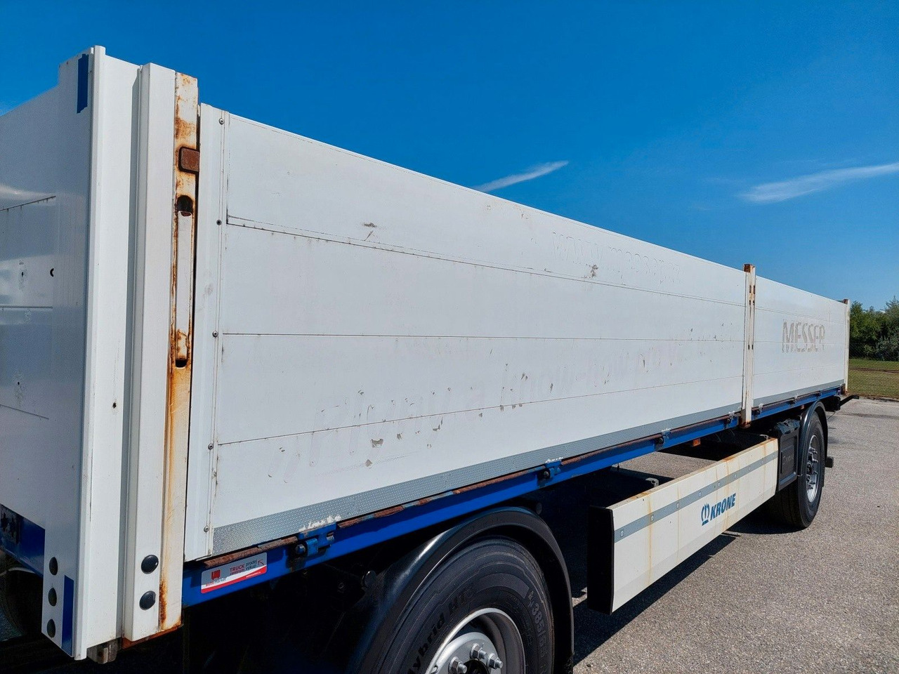 Krone AZW 18 Baustoffanhänger - Прицеп бортовой/ Платформа: фото 5 Krone AZW 18 Baustoffanhänger - Прицеп бортовой/ Платформа: фото 5