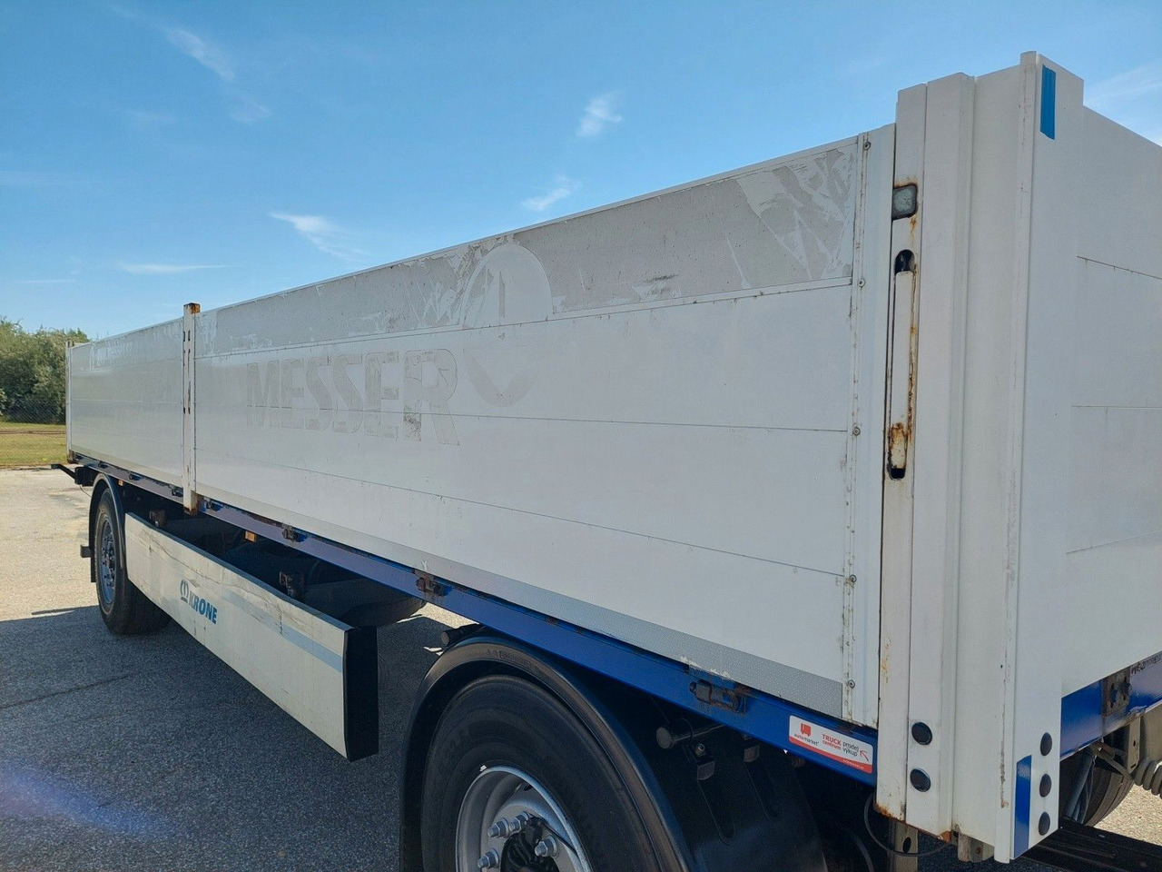 Прицеп бортовой/ Платформа Krone AZW 18 Baustoffanhänger: фото 6