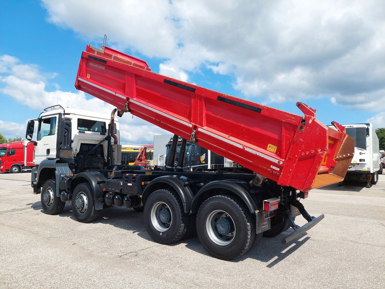 MAN TGS 35.460 BB Meiller Bordmatik 8x6 - Самосвал: фото 3 MAN TGS 35.460 BB Meiller Bordmatik 8x6 - Самосвал: фото 3