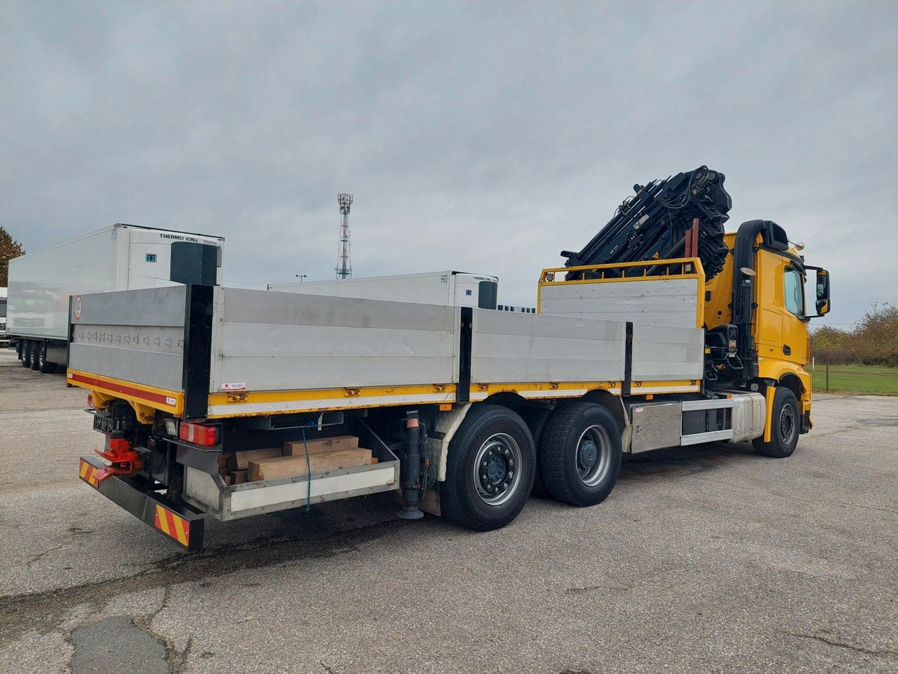 Mercedes-Benz Arocs 2640 6X2 + Hiab XS 477 Hipro - Грузовик бортовой/ Платформа, Автоманипулятор: фото 4 Mercedes-Benz Arocs 2640 6X2 + Hiab XS 477 Hipro - Грузовик бортовой/ Платформа, Автоманипулятор: фото 4